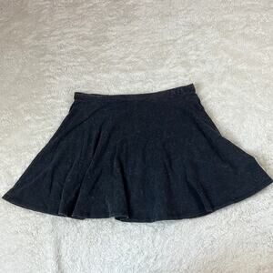 Bongo black t shirt skater skirt, size med